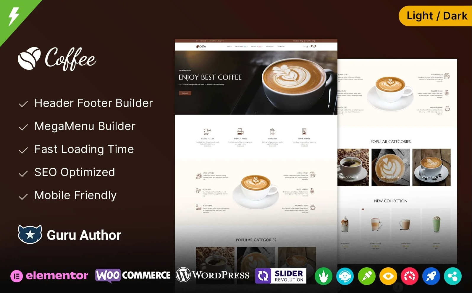 Coffee - Tea and Coffee Shop WordPress WooCommerce Theme