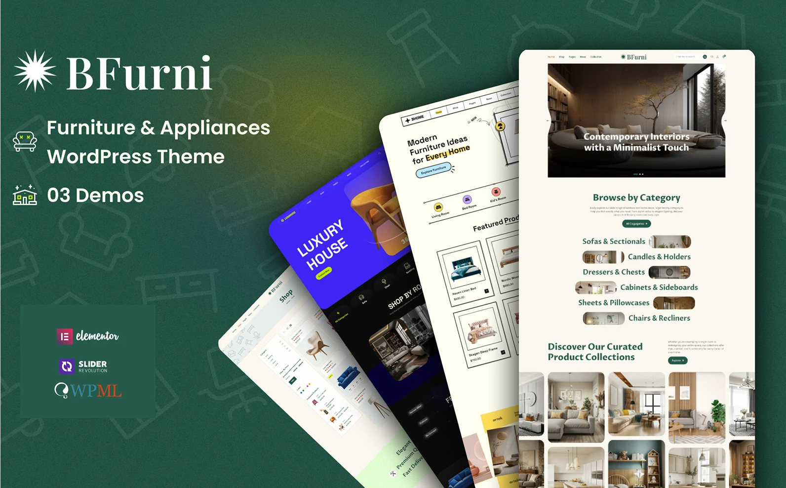 BFurni - Interior and Decor WooCommerce WordPress Theme