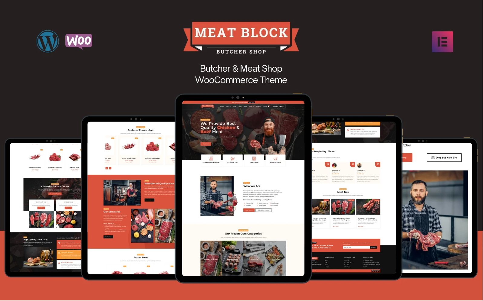 Meat Block - Butcher Services & Meat Shop WooCommerce Theme