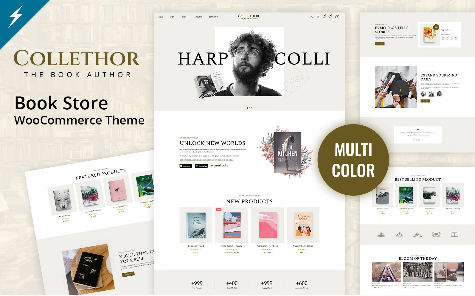 Collethor - Book Store WooCommerce WordPress Theme