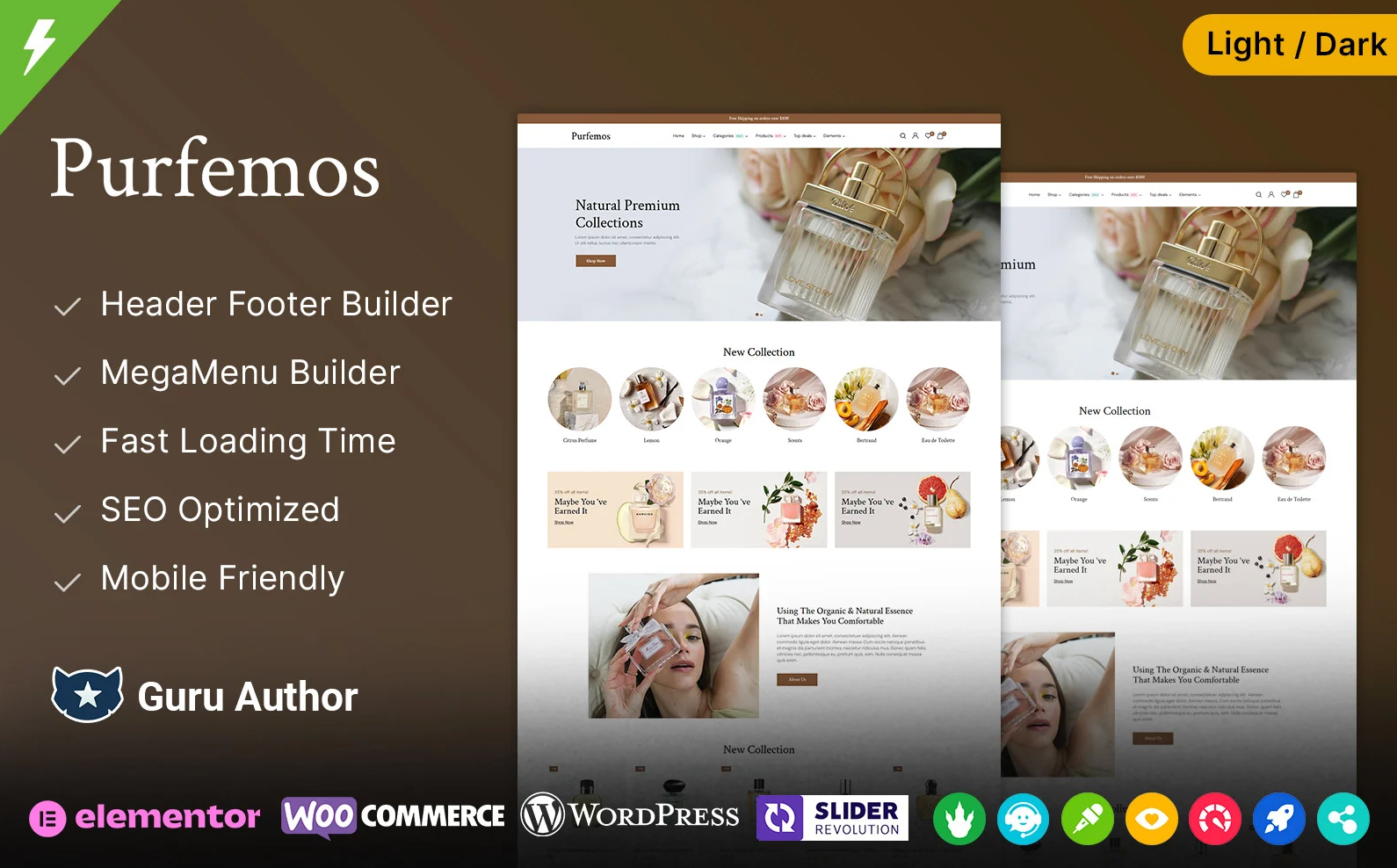 Purfemos - Perfumes, Fashion and Cosmetics Store WooCommerce Theme