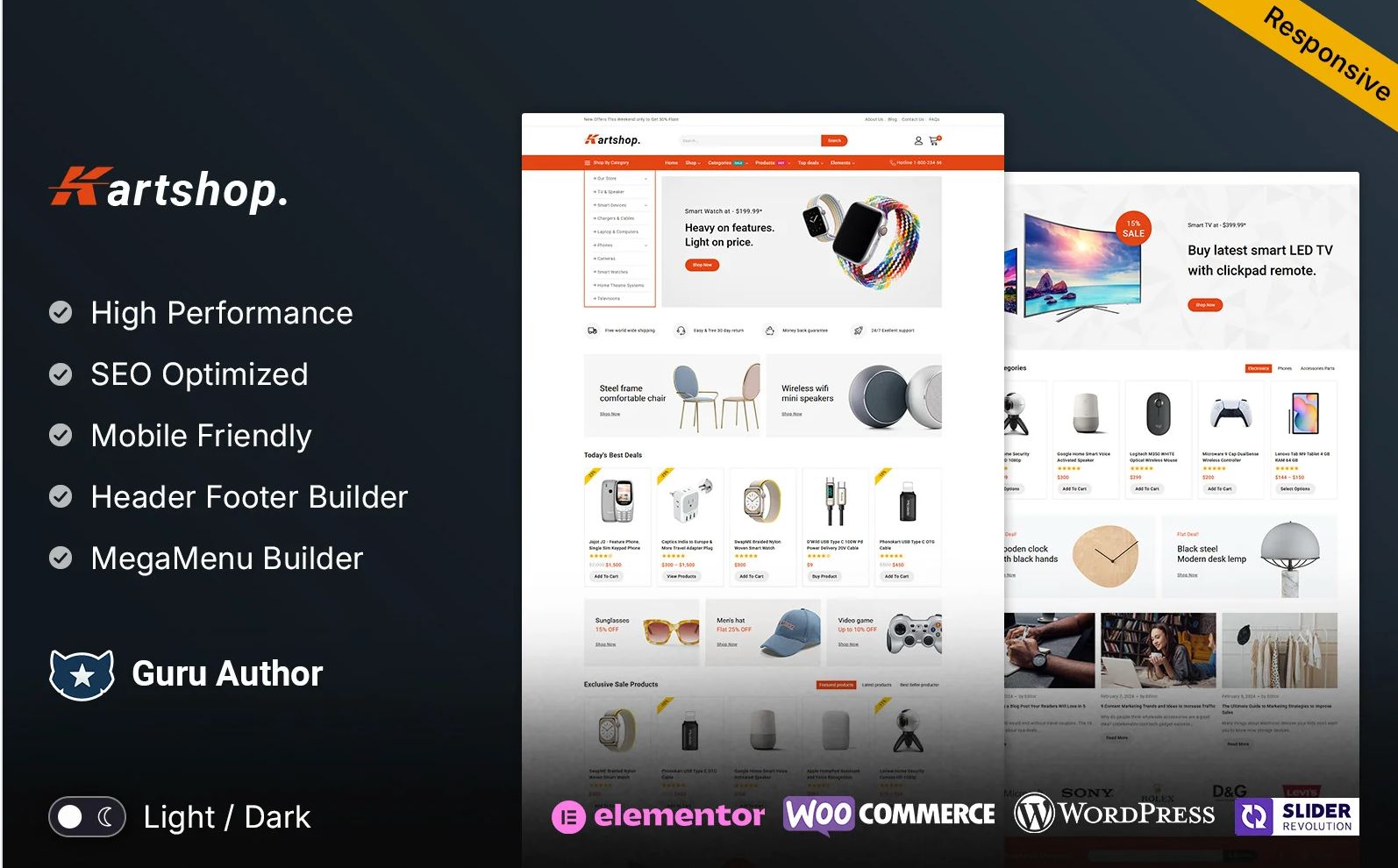 Kartshop – Mega Shop Multipurpose Responsive WooCommerce Store