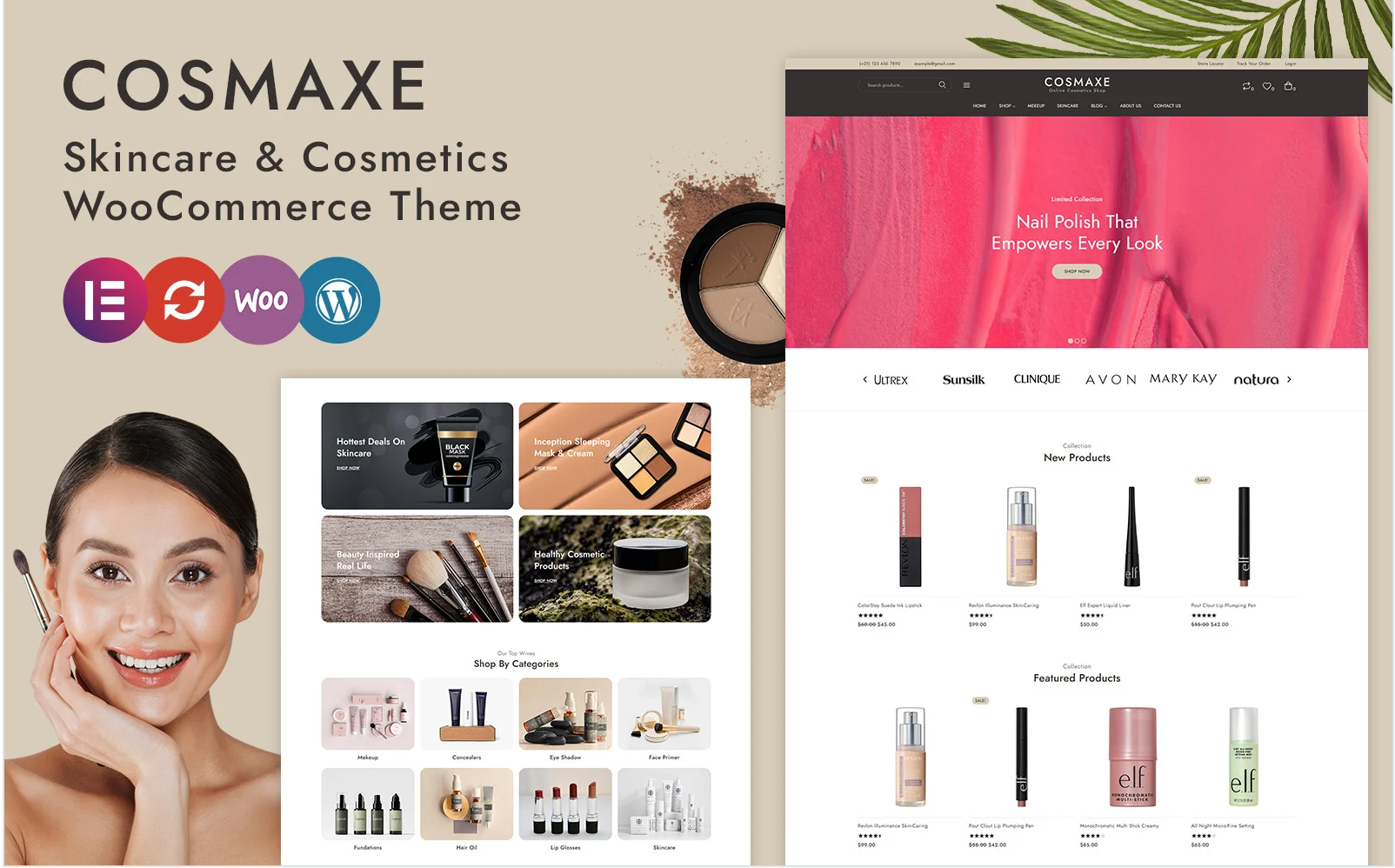Cosmaxe - Beauty and Cosmetics Shop WooCommerce Theme