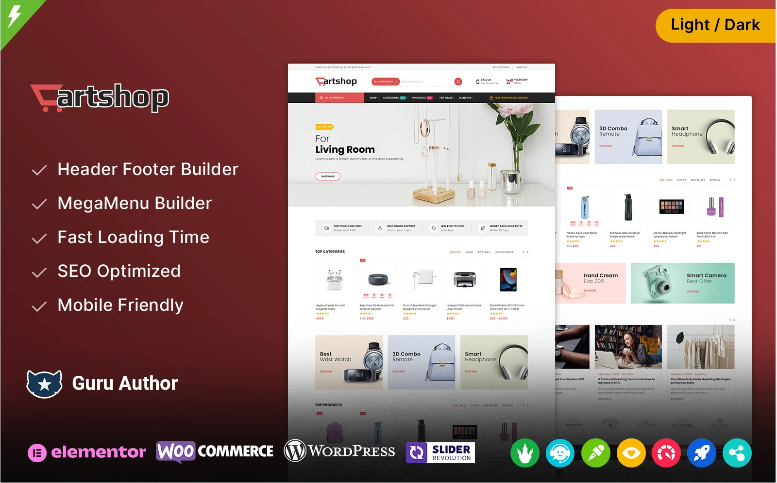 CartShop - Mega Shop and Multipurpose WooCommerce Theme