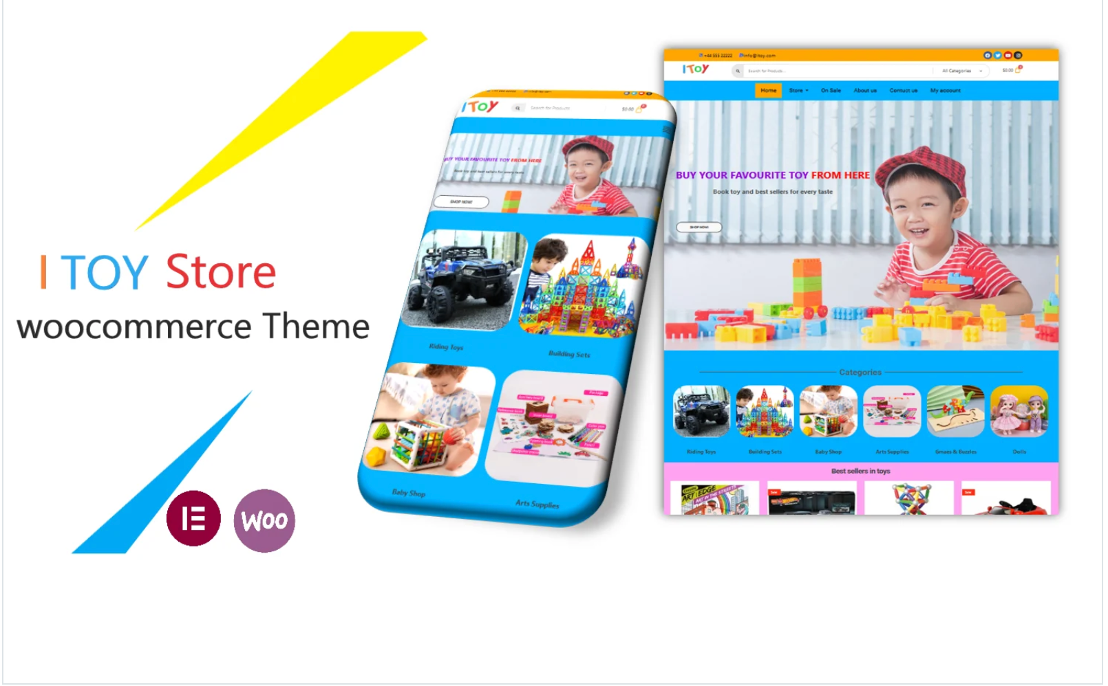 I Toy -Toys Shop Multipurpose - WordPress WooCommerce