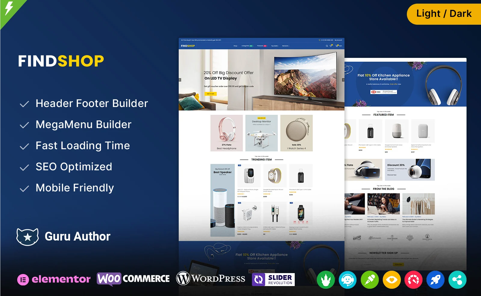 Findshop - Mega Store and Multipurpose WooCommerce Theme