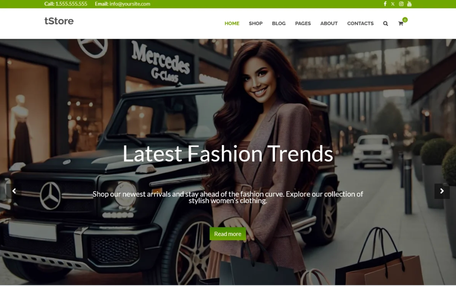 tStore - Fashion WooCommerce Theme