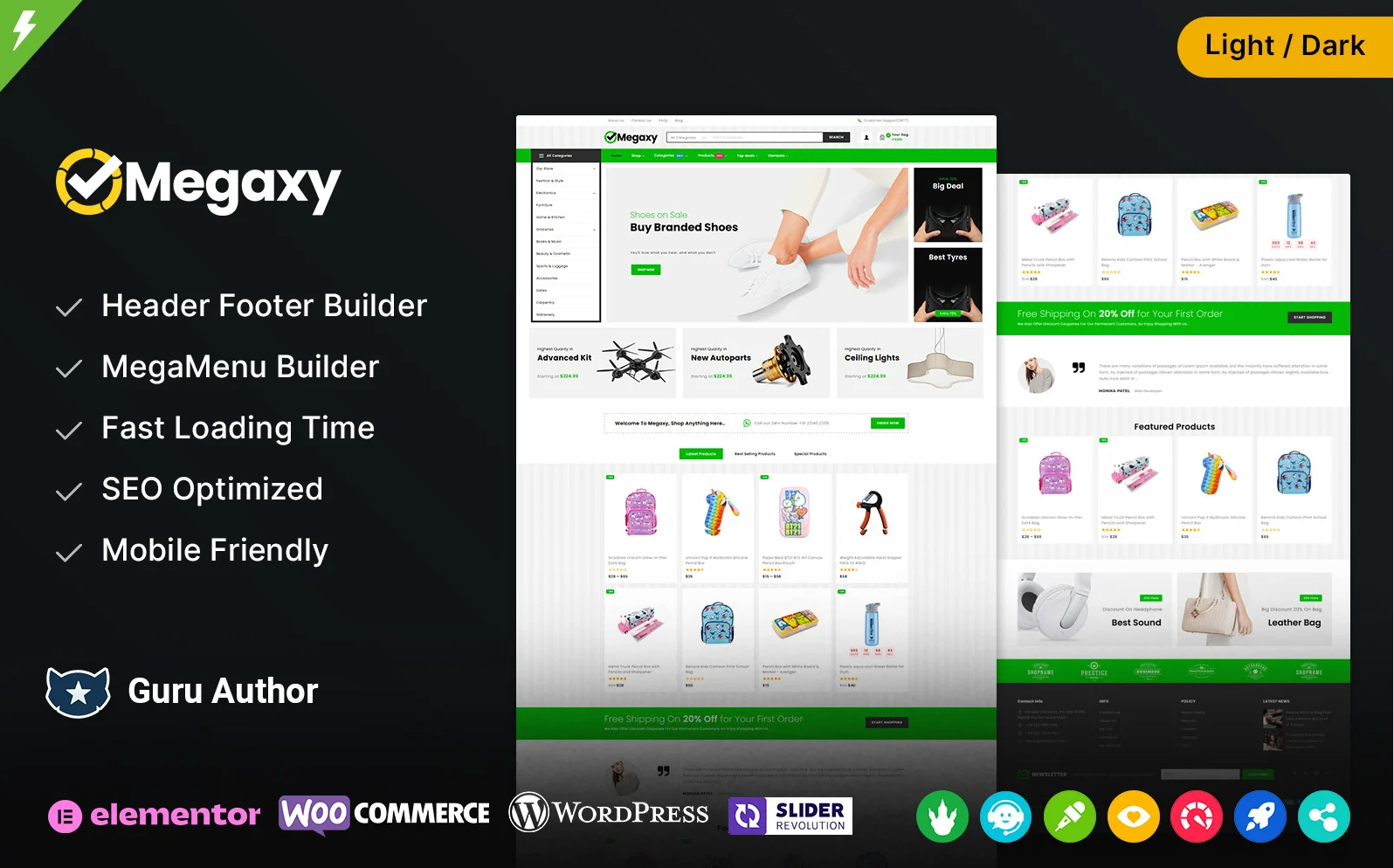 Megaxy - Mega Shop and Fashion and Multipurpose WooCommerce Theme