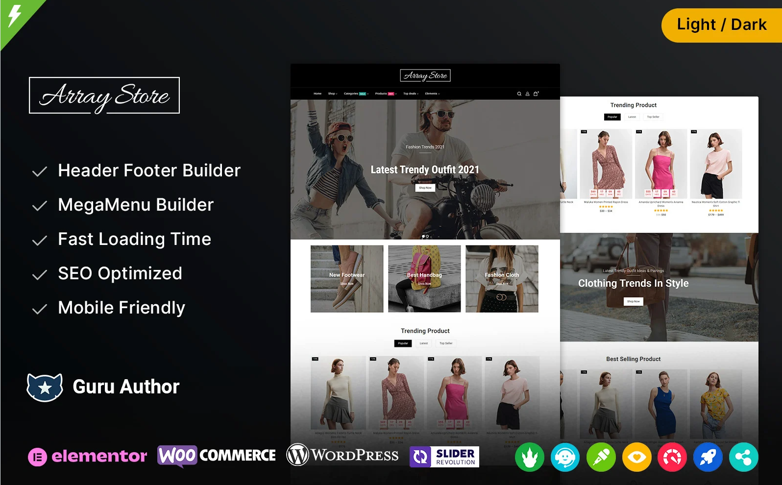 Array Store - Fashion Store and Multipurpose WooCommerce Theme