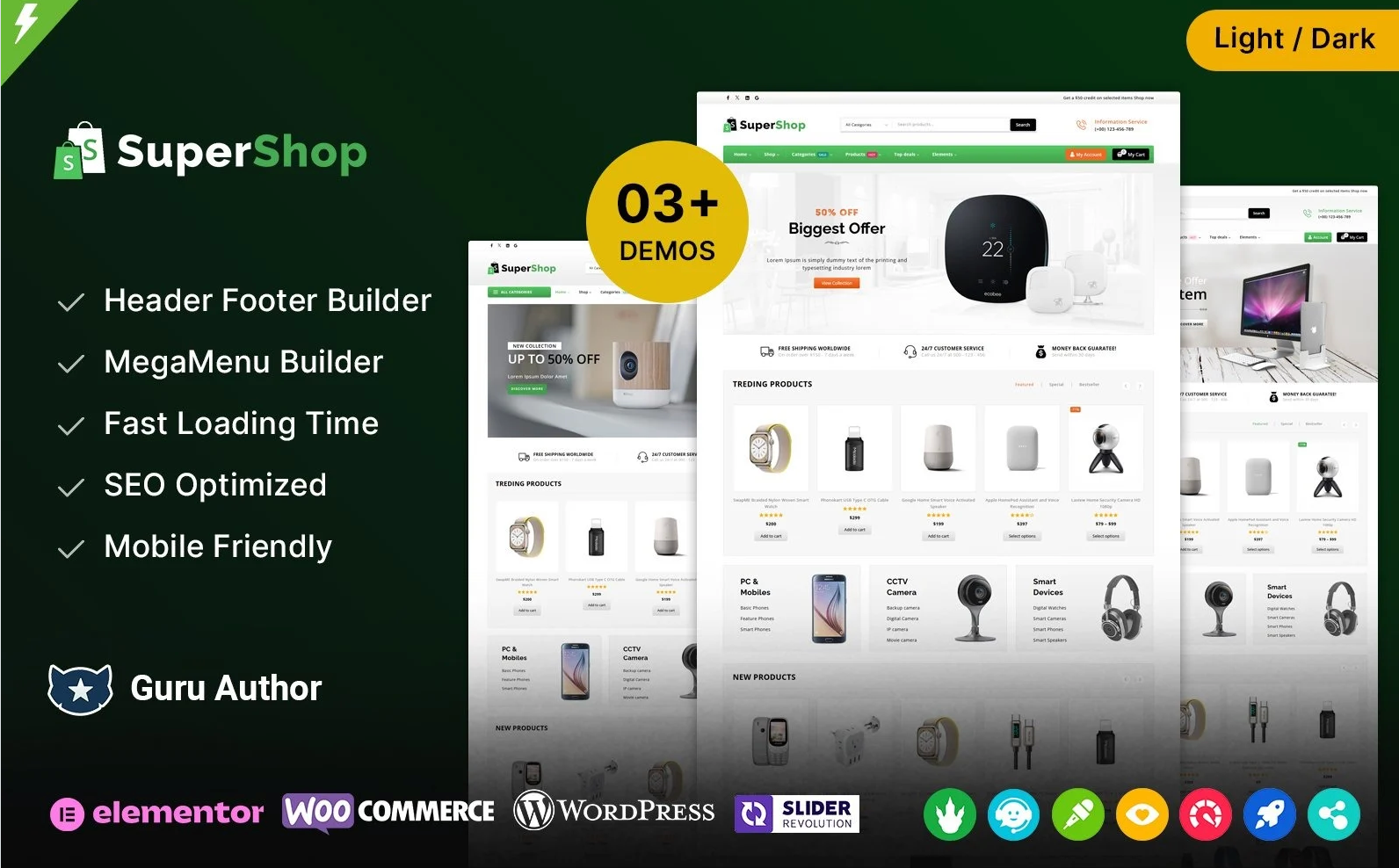 Super Shop - Electronics and Mega Store MultiPurpose WooCommerce Theme