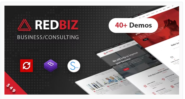 RedBiz - Finance & Consulting Multi-Purpose WordPress Theme