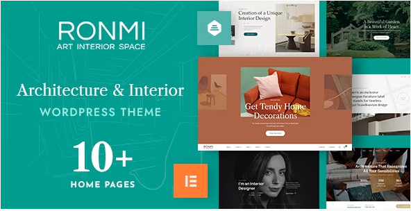 Ronmi - Architecture and Interior Design WordPress Theme