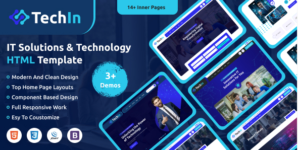 Techin – IT Services and Technology HTML Template