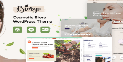 Biorga Beauty Cosmetic Woocommerce Theme