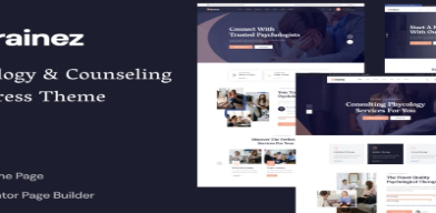 Brainez - Psychology & Counseling WordPress Theme