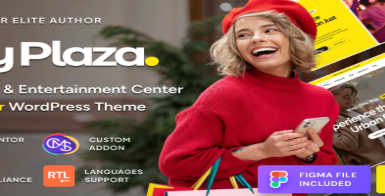 City Plaza - Shopping Mall Center WordPress Theme