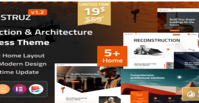 Construz - Construction WordPress Theme