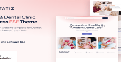 Dentatiz – Dentist & Dental Care Clinic WP Theme