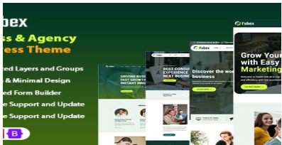 Fobex - Business & Agency WordPress Theme