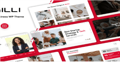 Gilli - Business Consulting WordPress Theme