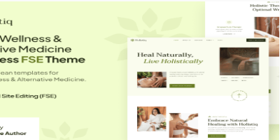 Holistiq – Holistic Wellness & Healing WP Theme