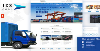Logistics wordpress theme