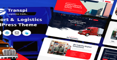 Transpi - Logistics and Transportation WordPress Theme