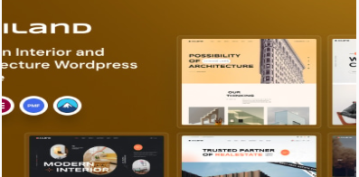 Ailand - Interior & Architecture WordPress Theme