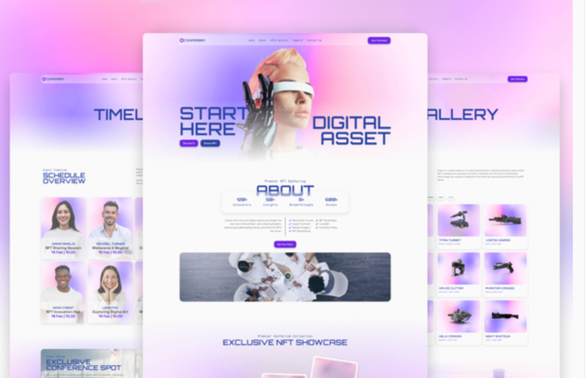 Conferism - Events & Entertainment Elementor Template Kit